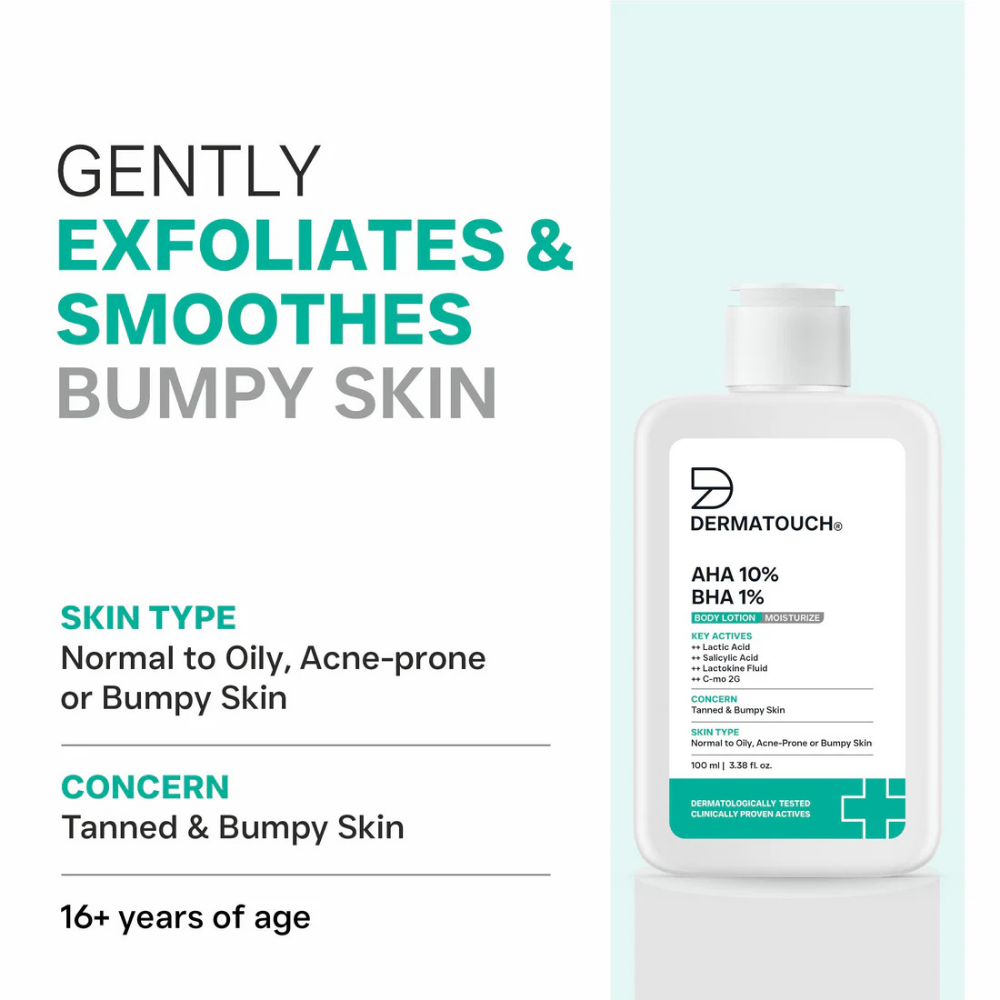 Dermatouch AHA 10% BHA 1% Body Lotion