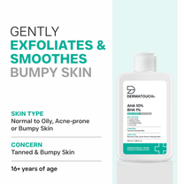 Dermatouch AHA 10% BHA 1% Body Lotion