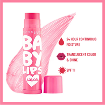 Maybelline New York Baby Lips Color Lip Balm with SPF 11 Up To 24H Moisture