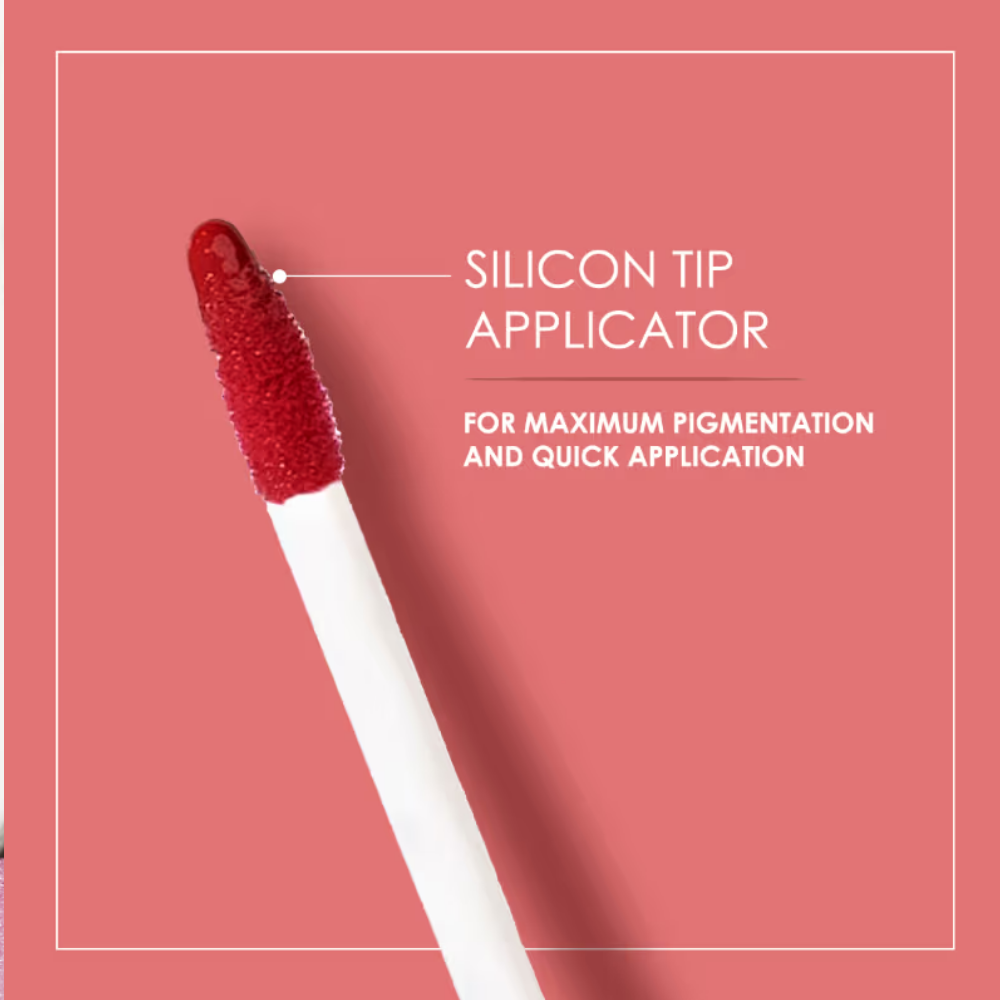 FLiCKA Set & Attack Liquid Lipstick Waterproof Easy Apply Intense Pigment