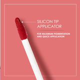 FLiCKA Set & Attack Liquid Lipstick Waterproof Easy Apply Intense Pigment