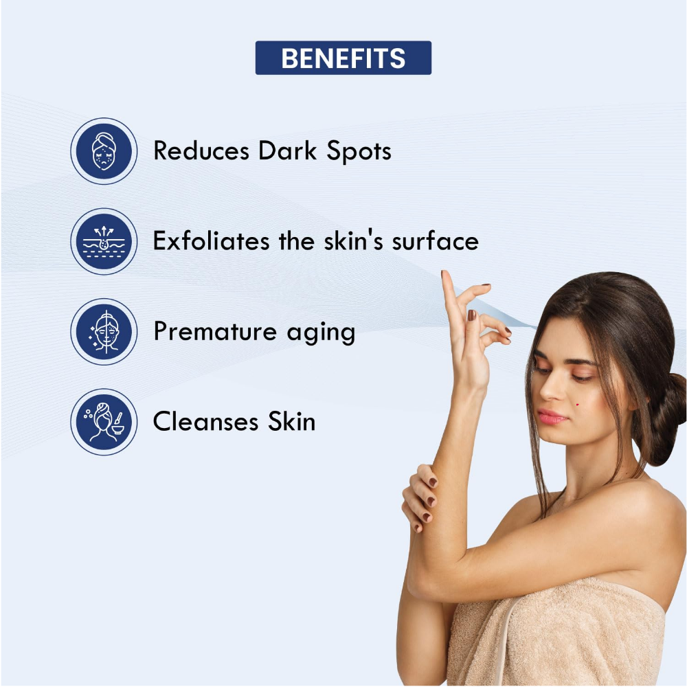 Kozicare Soap B - Acne Body Wash Gel | Kojic Acid Body Wash | Acne Shower Gel for Men & Women | Reduces Dark Spots, Cleanses Skin & Exfoliates Acne | Salicylic Acid Body Wash | For All Type of Skin