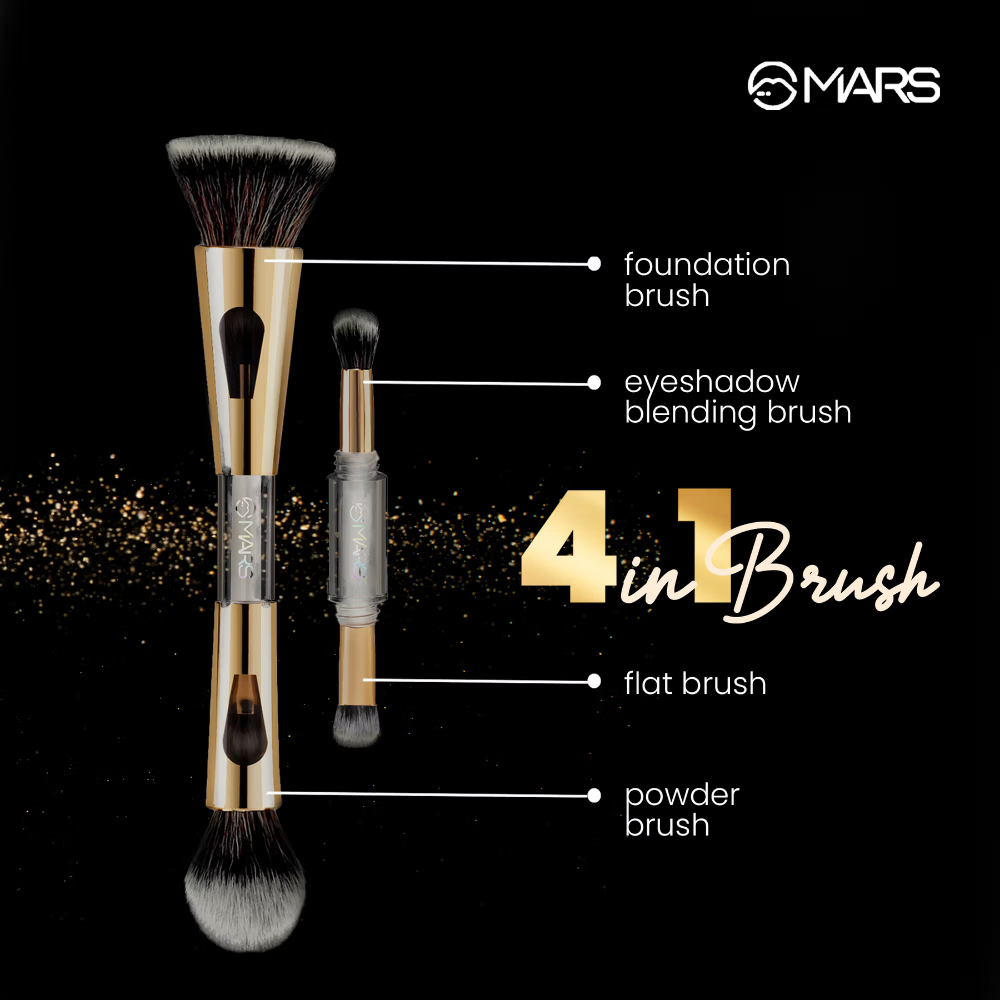 MARS 4 In 1 Travel Brush