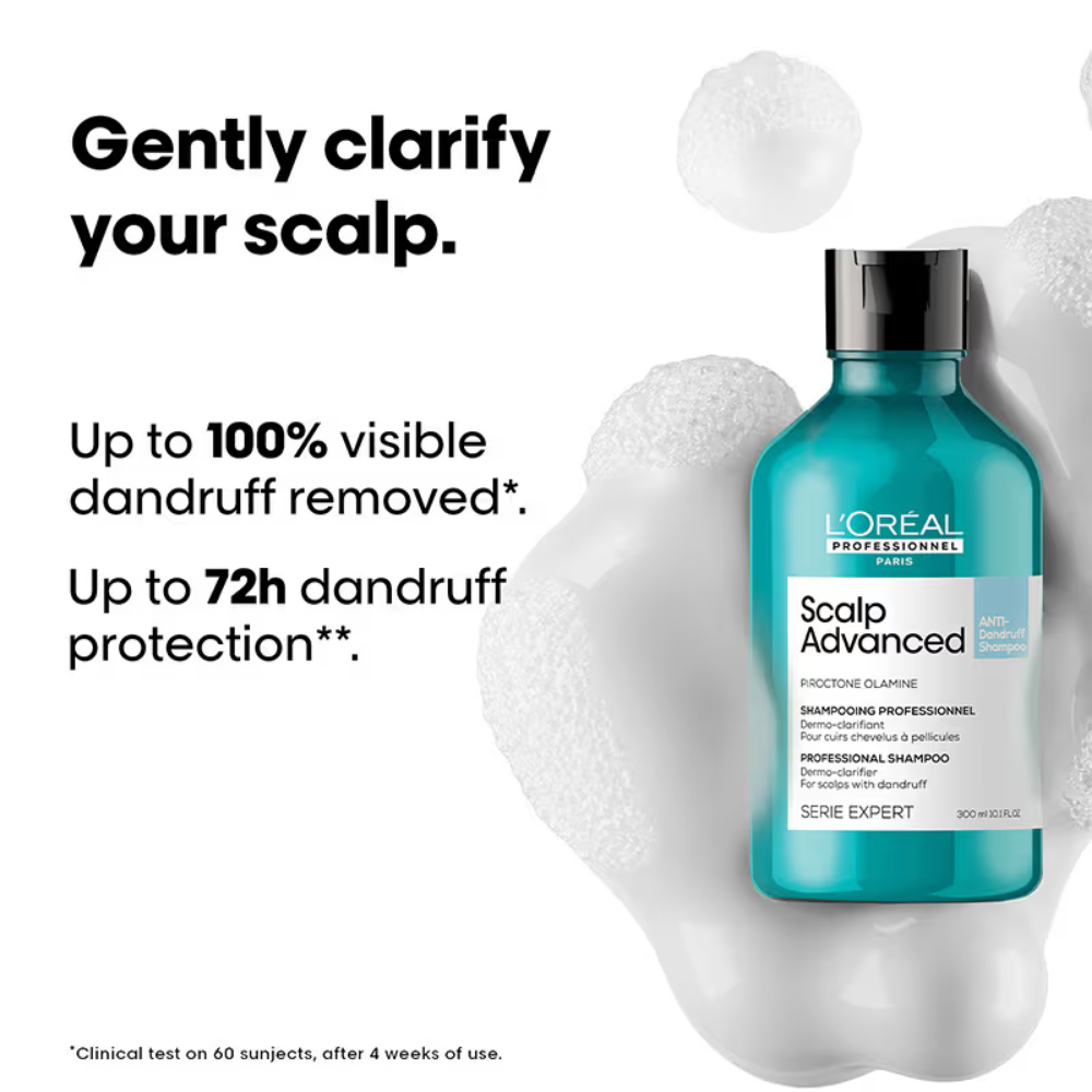 L'Oreal Professionnel Scalp Advanced Anti-Dandruff Dermo-Clarifier Shampoo+ Absolut Repair Hair Mask
