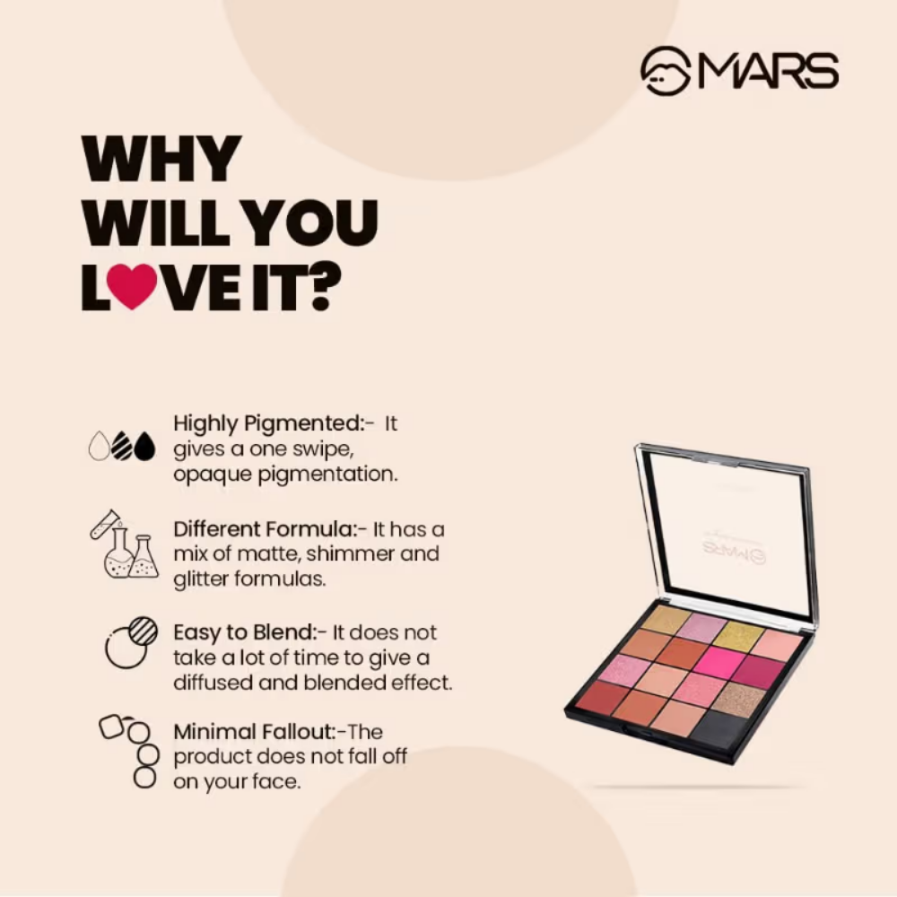 MARS Mesmereyes Eyeshadow Palette