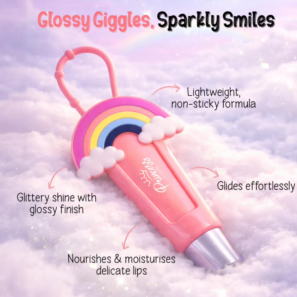 Renee Cosmetics Princess By RENEE Cloudshine Glitter Lip Gloss