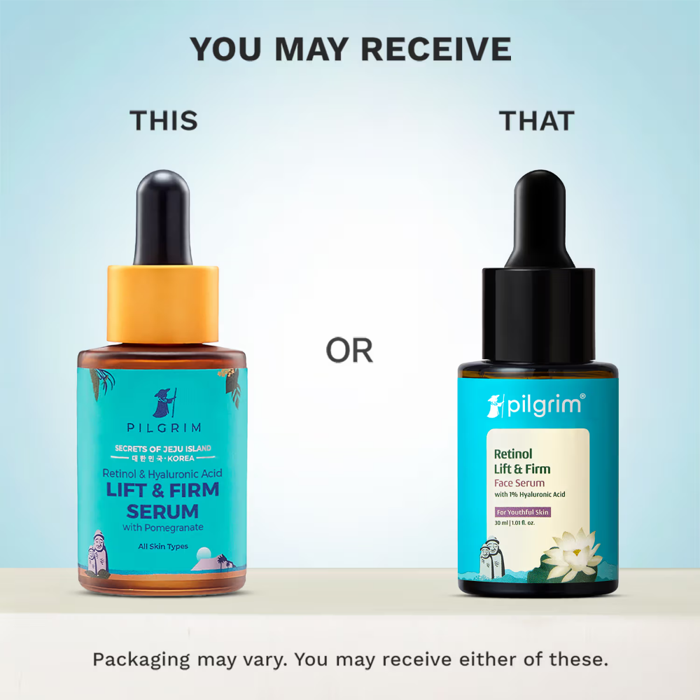 Pilgrim Retinol & Hyaluronic Acid Lift & Firm Serum