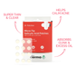 The Derma Co Micro-tip Acne Patches With Salicylic Acid and Hydrocolloid For Clean & Clear Skin - 24 Patches