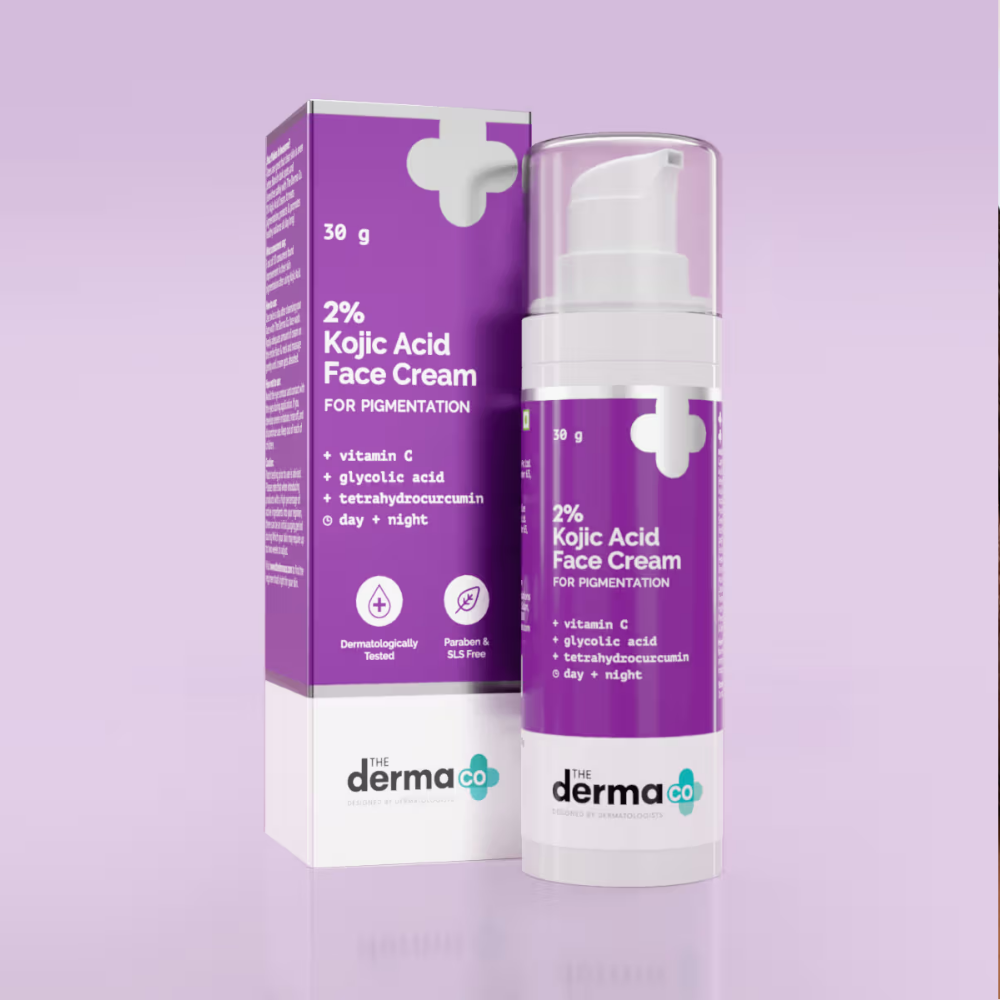 The Derma Co 2% Kojic Acid Face Cream For Pigmentation