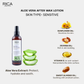 Rica Brazilian Wax with Pre and Post (Cotton Milk Pre and Aloe Vera After Wax Lotion) Combo
