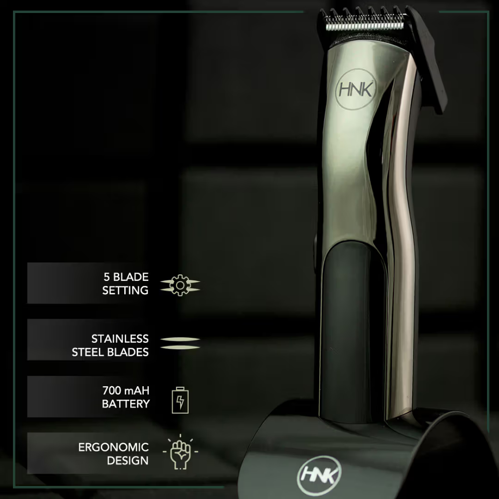 HNK Super Motor Hair Trimmer 700Mah Lithium Battery Mustache Beard And Stubble