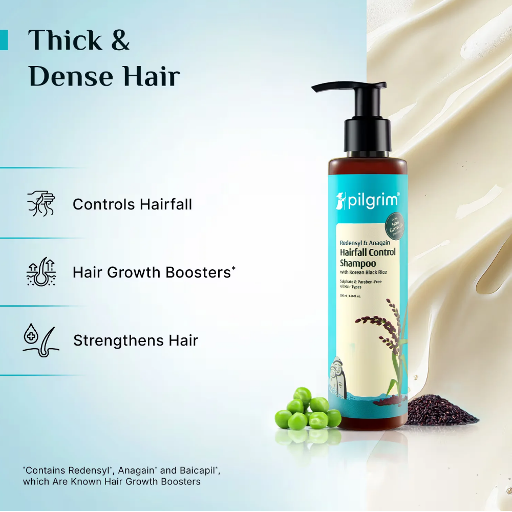 Pilgrim Redensyl & Anagain Hairfall Control Shampoo