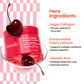 Foxtale Cherry Collagen Mask for Dull Skin, Brightening & Anti-Aging
