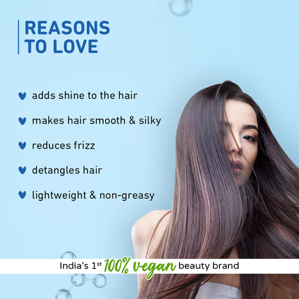 Plum Coconut & Squalane Nutri-Shine Hair Serum For Smooth- Shiny Hair