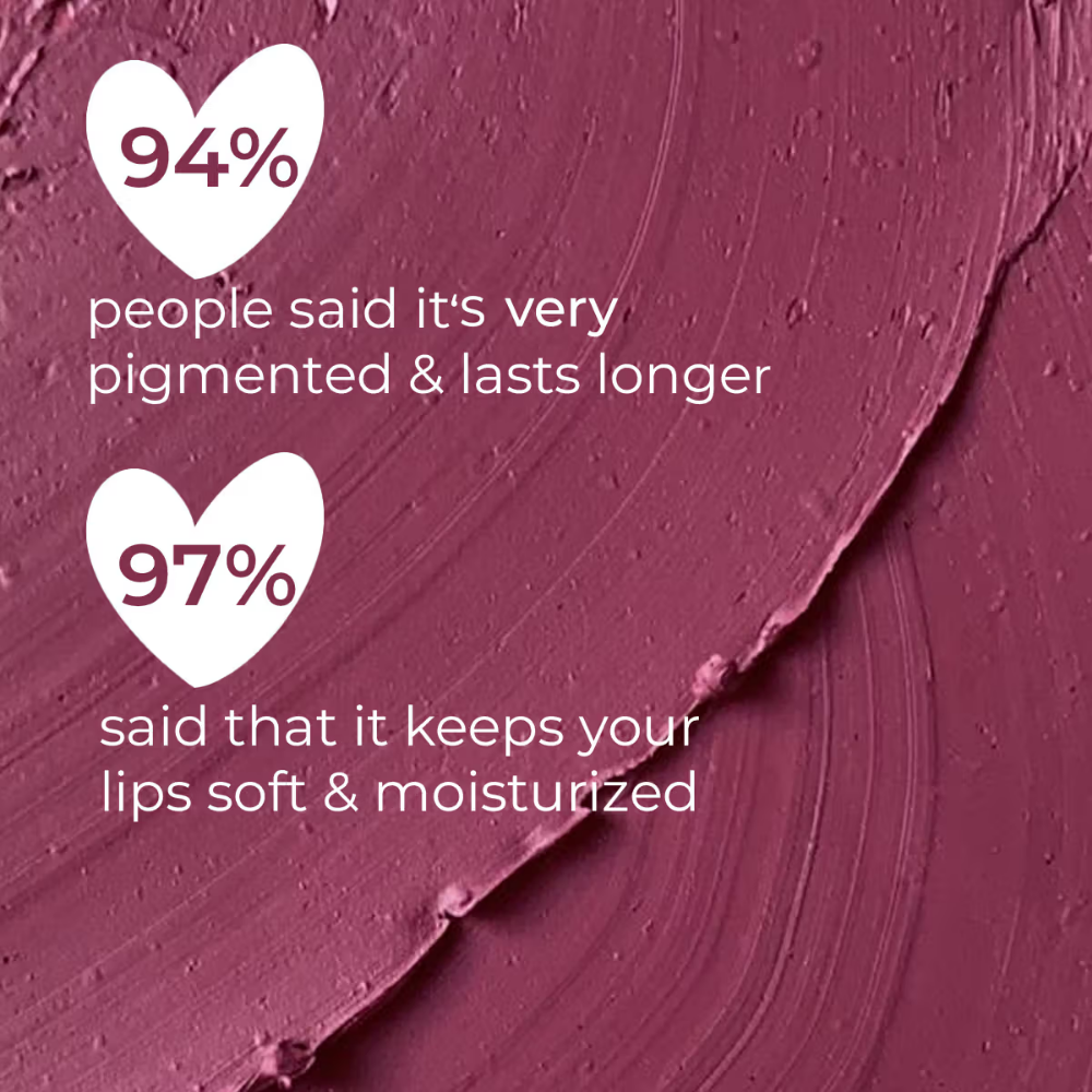 Insight Cosmetics 24 Hrs Non Transfer Matte Lipstick, Creamy Texture Matte Finish, Waterproof