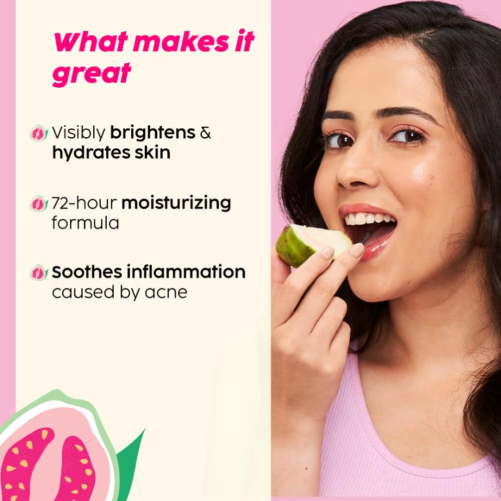 PLIX 10% Vitamin C Guava Face Serum for Skin Brightening & Even tone with Hyaluronic acid & Pentavitin