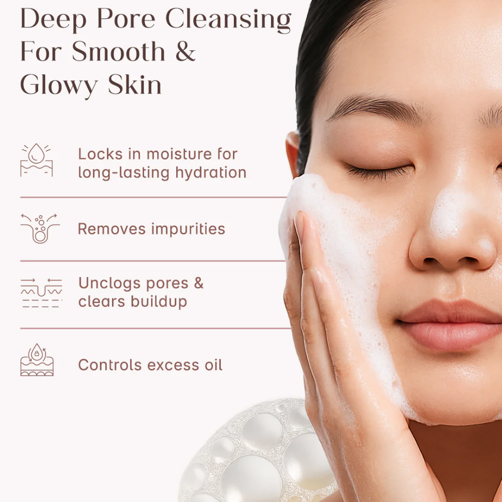 SEOULSKIN Heartleaf Pore Deep Cleansing Foam(heartleaf + BHA)