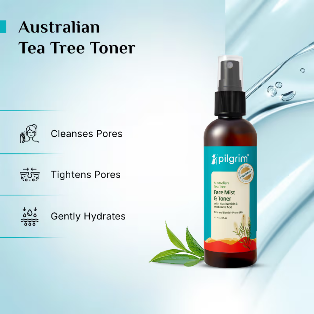 Pilgrim Tea Tree Skin Purifying & Clearing Mattifying Toner