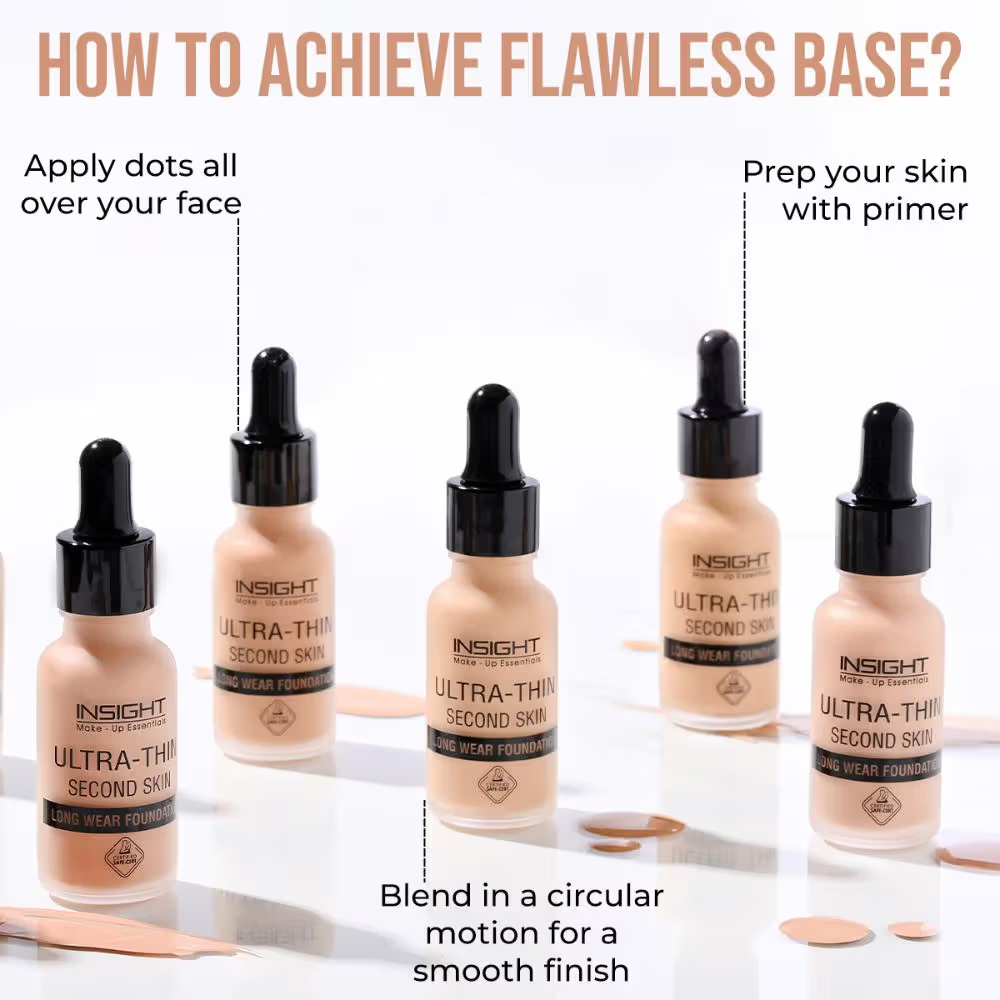 Insight Cosmetics Ultra-Thin Second Skin Long Wear Foundation