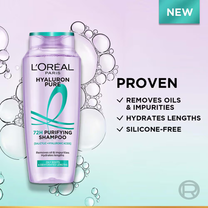 L’Oréal Paris Hyaluron Pure 72H Purifying Shampoo