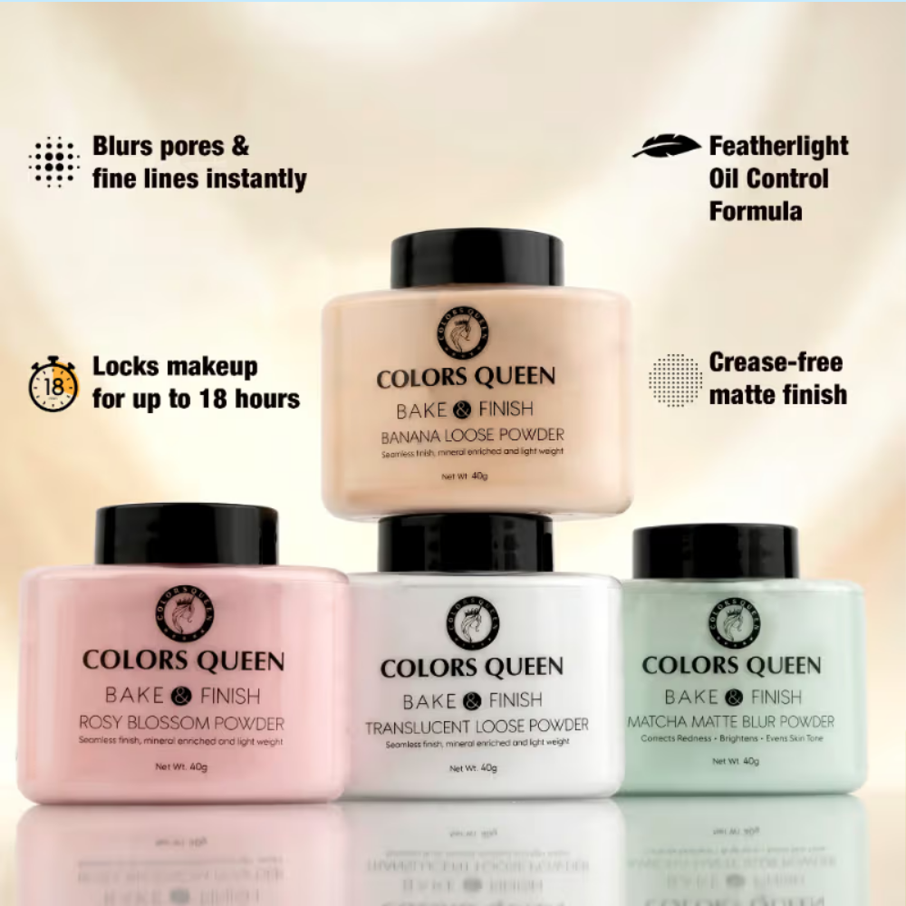 Colors Queen Bake & Finish Loose Powder