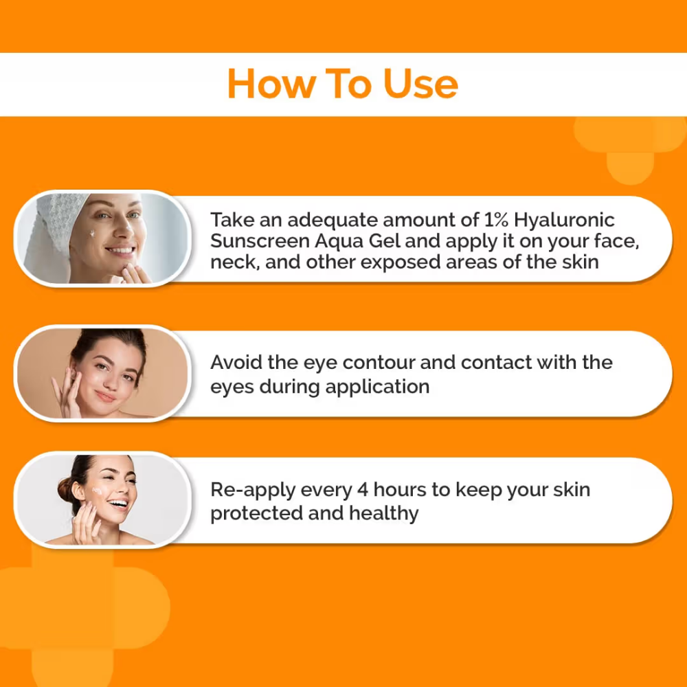 The Derma Co Radiance Combo - 10% Vitamin C Serum & 1% Hyaluronic Sunscreen Gel SPF 50 PA++++