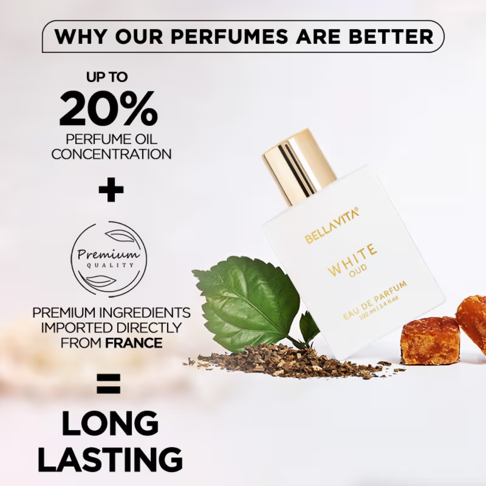 Bella Vita White Oud Eau De Perfume for Men & Women