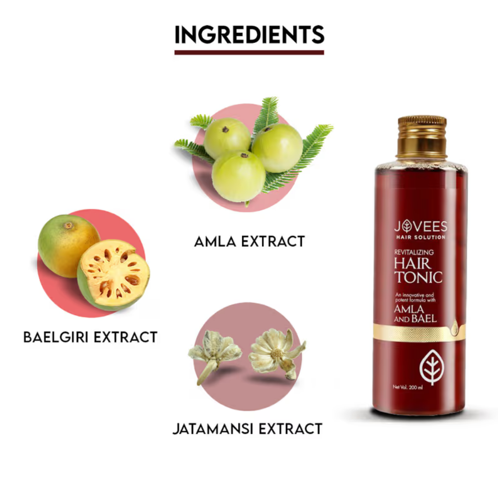Jovees Amla & Bael Revitalising Hair Tonic