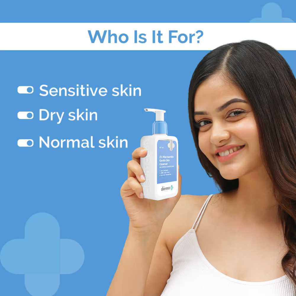 The Derma Co 2% Niacinamide Gentle Skin Cleanser