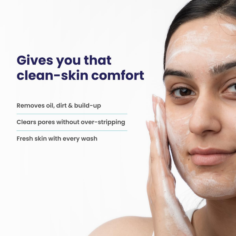 Re'equil Oil Control Face Wash Regulates sebum production | Removes dirt and buildup | For oily, acne prone skin