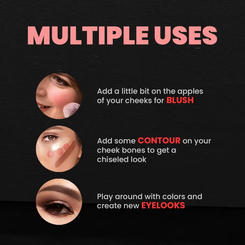 MARS Infinity Lip Palette with Spatula cum Applicator