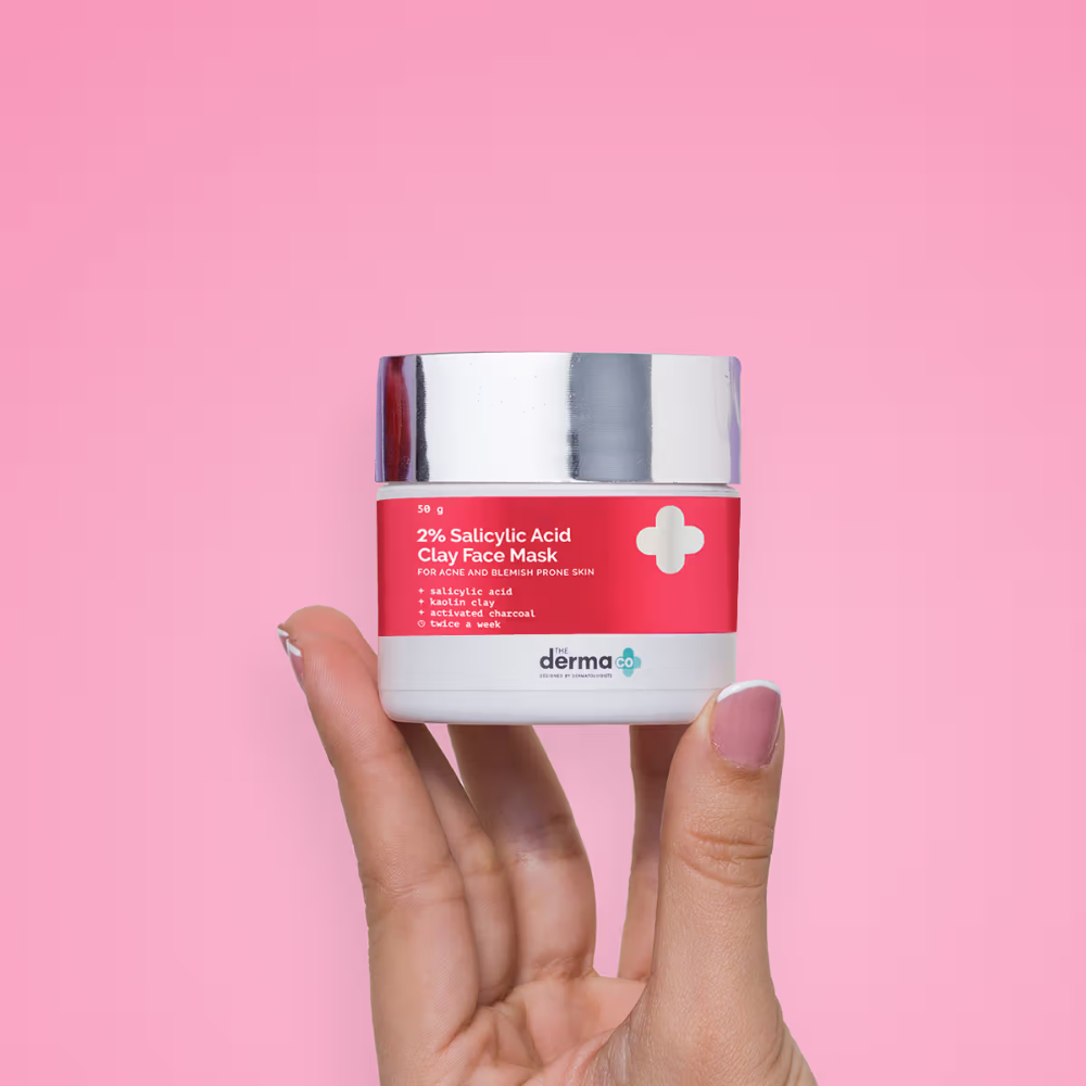 The Derma Co 2% Salicylic Face Mask For Acne & Blemish Prone Skin