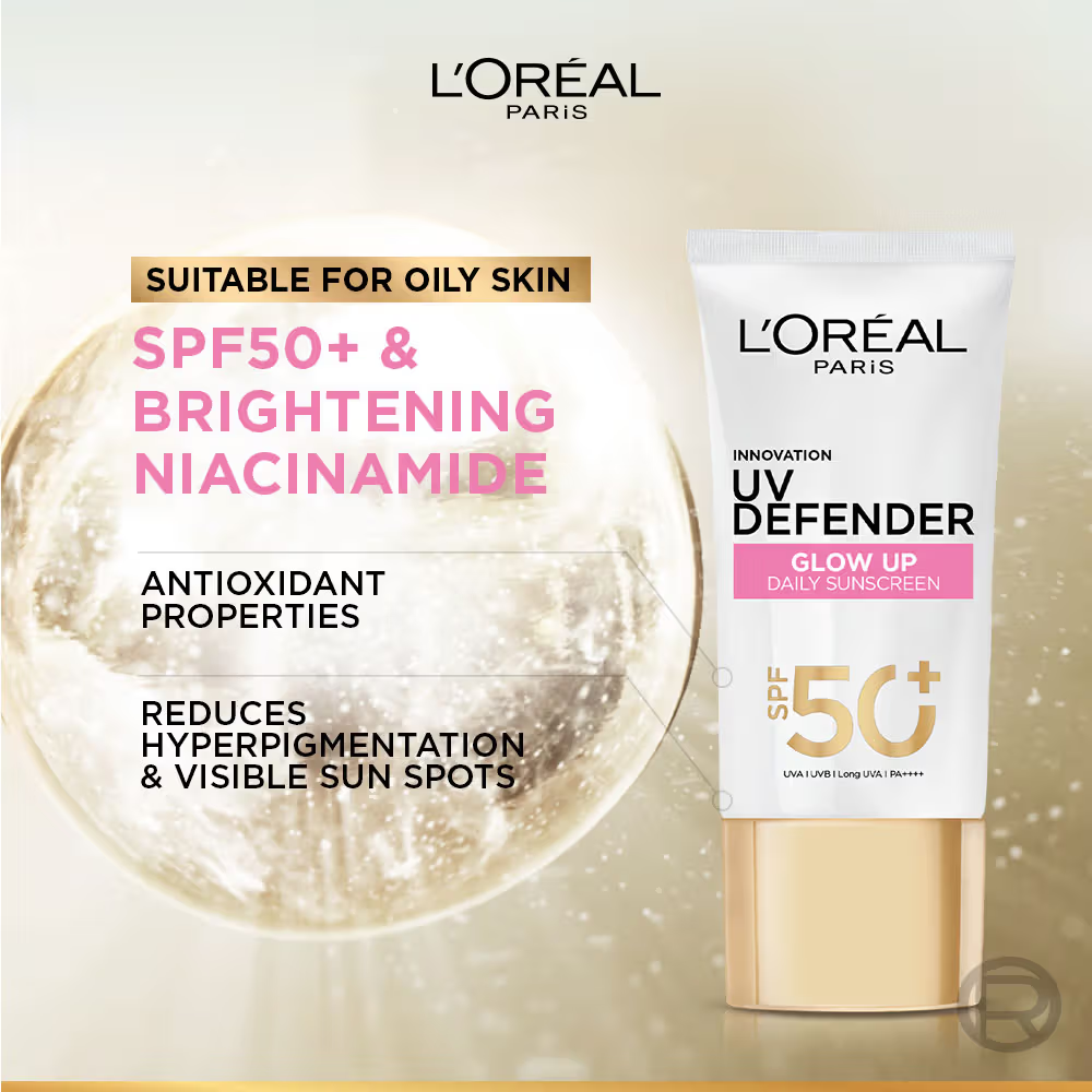 L'Oreal Paris UV Defender Sunscreen SPF 50 PA