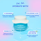 Dot & Key 72HR Hydrating Gel Moisturizer + Probiotics, 5 Ceramides & Hyaluronic, Oil-Free Water Gel