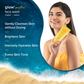 Aqualogica Glow+ Smoothie Face Wash with Papaya & Vitamin C , Hydrates & Gently Cleanses