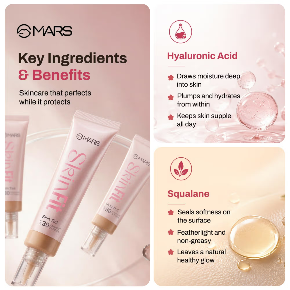 MARS Skinfit Skin Tint Foundation With SPF 30