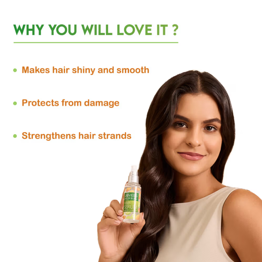 Jovees Grape Seed & Almond Hair Serum