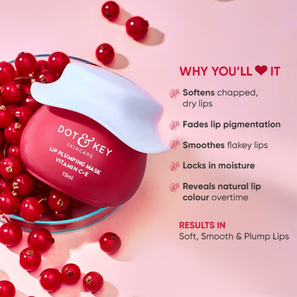 Dot & Key Lip Plumping Mask With Vitamin C + E