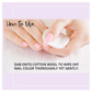 Flicka Neat & Clean Nail Polish Remover Easy Apply Acetone Free & Enriched With Vitamin E
