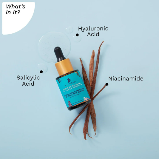 Pilgrim Salicylic Acid & Niacinamide Oil Control Serum,
