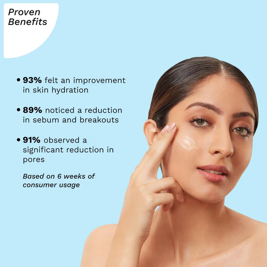 Pilgrim Oil-Free Gel Moisturiser with Hyaluronic Acid for Acne