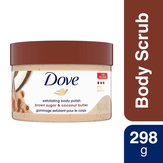Dove Exfoliating Body Polish Scrub - Brown Sugar & Coconut Butter