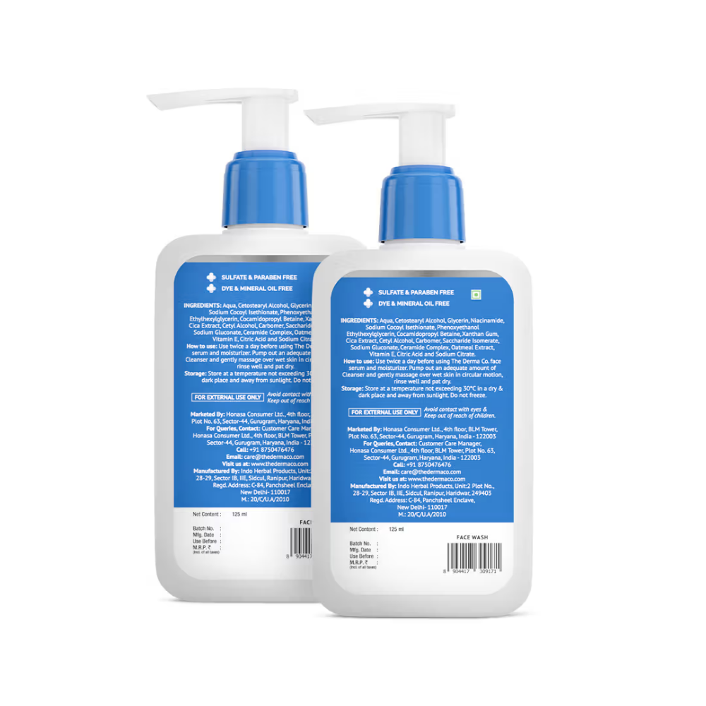 The Derma Co 2% Niacinamide Gentle Skin Cleanser