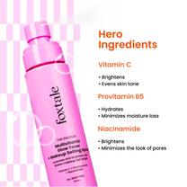 Foxtale Multivitamin Glow Toner + Setting Spray Vitamin C & Niacinamide