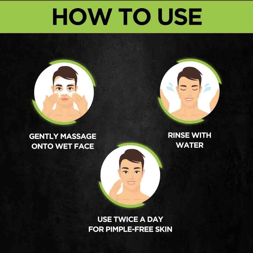 Garnier Men AcnoFight Anti Pimple Face Wash, , Anti Pimple Face Wash with Salicylic Acid