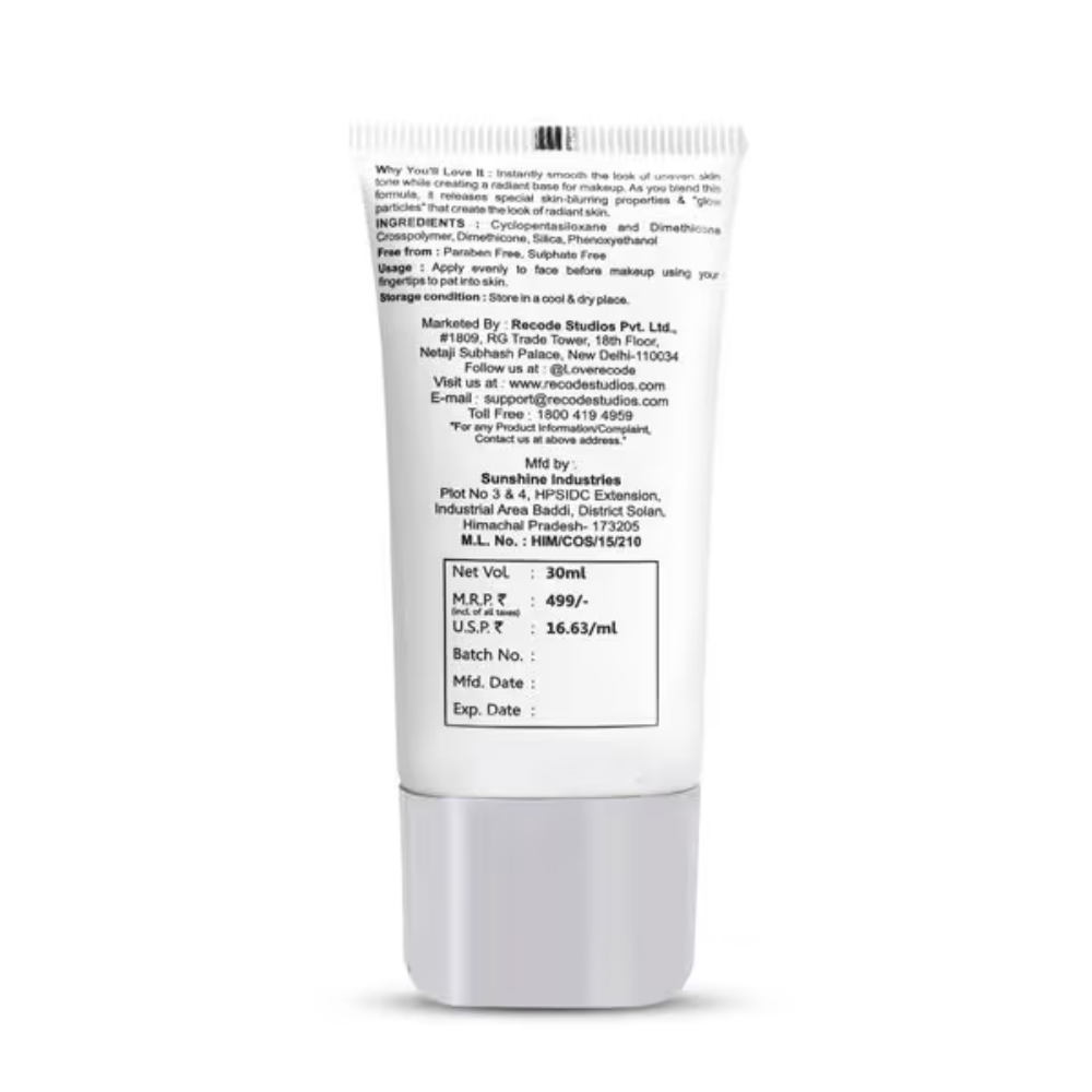 Recode Ace of Base Radiant Face Primer