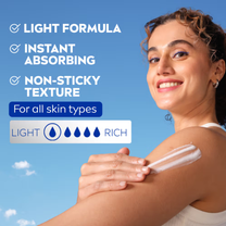 NIVEA Sunscreen lotion with SPF 15 & ALOEVERA- 5 in 1 COMPLETE CARE for 48H Moisturization
