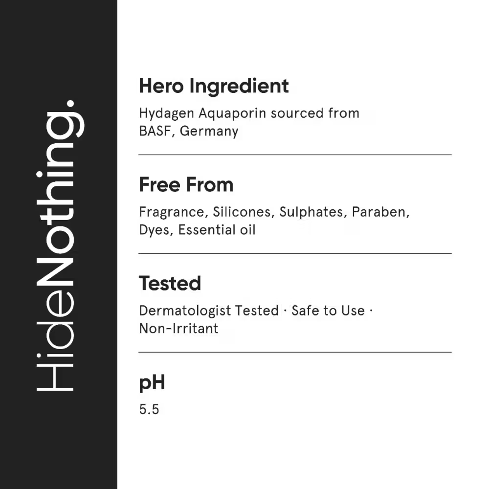 Minimalist 5% Aquaporin Booster Face Wash With Hyaluronic Acid For Dry Skin