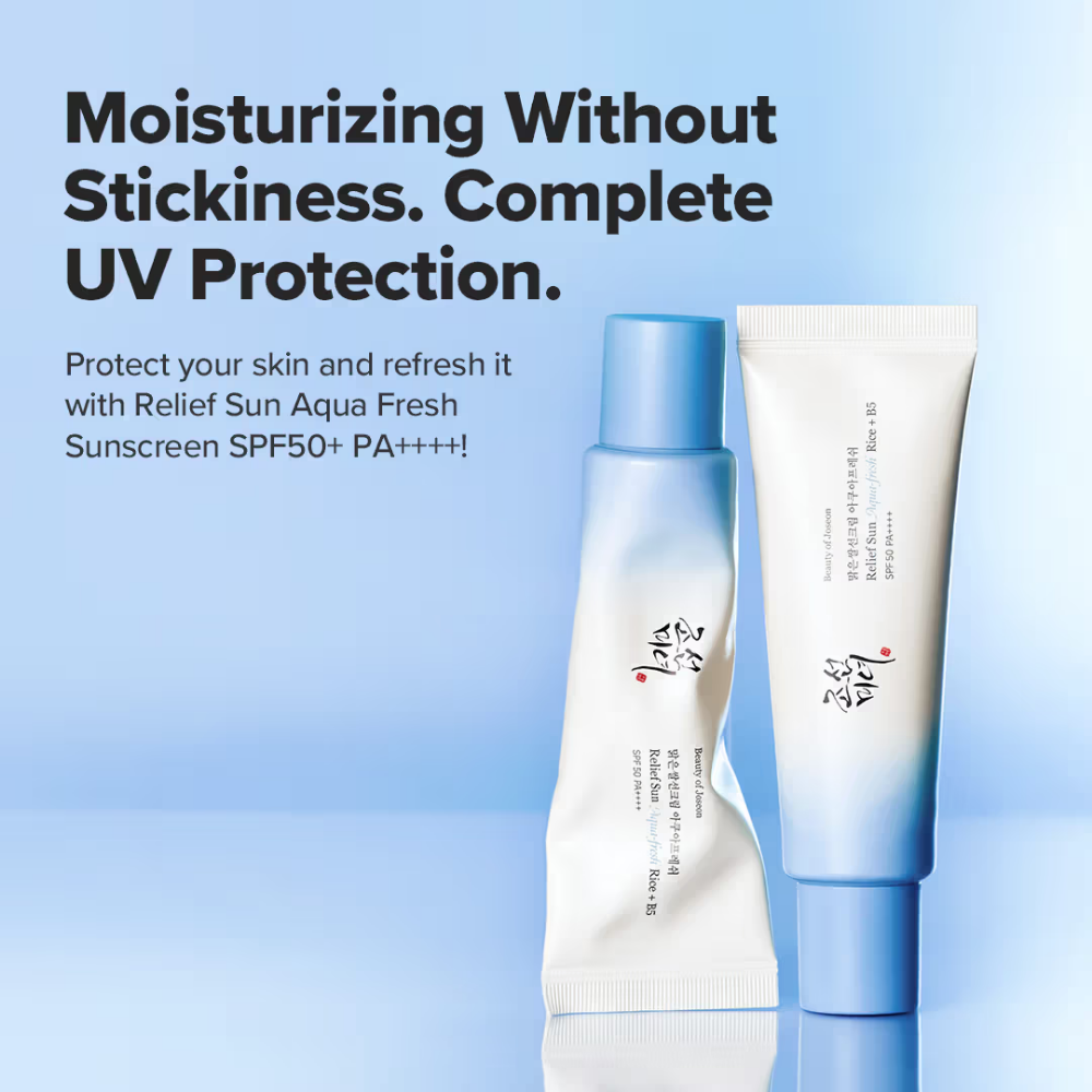 Beauty of Joseon Relief Sun Aqua-Fresh Add SPF 50+ PA++++ Rice + B5