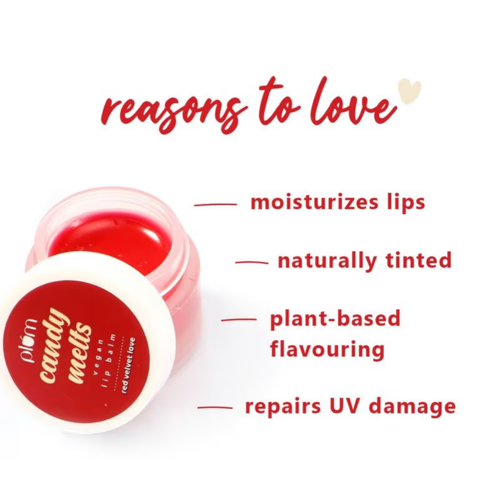 Plum Candy Melts Vegan Lip Balm